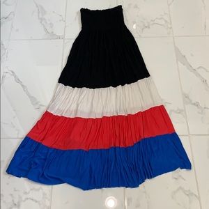 Women’s TUA Bandeau tube top strapless sundress S